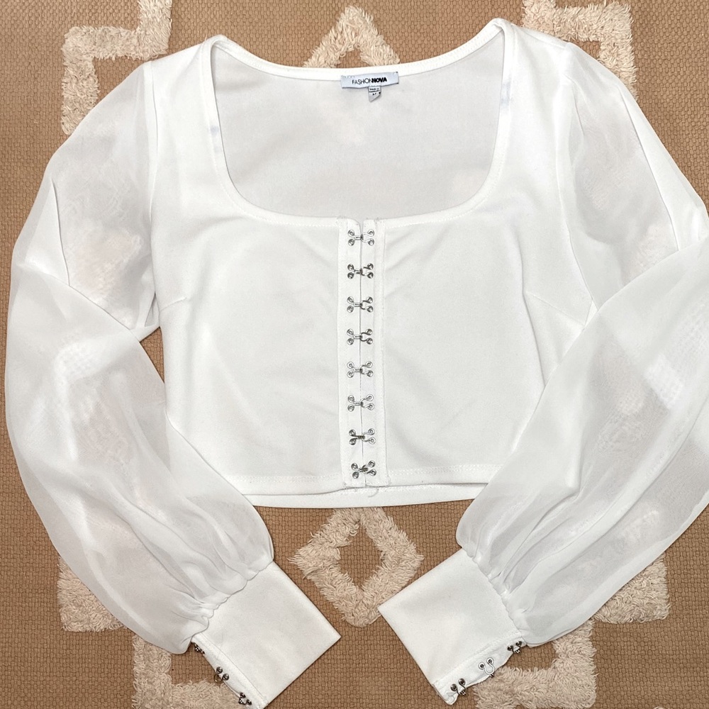 Corset Sleeve Top